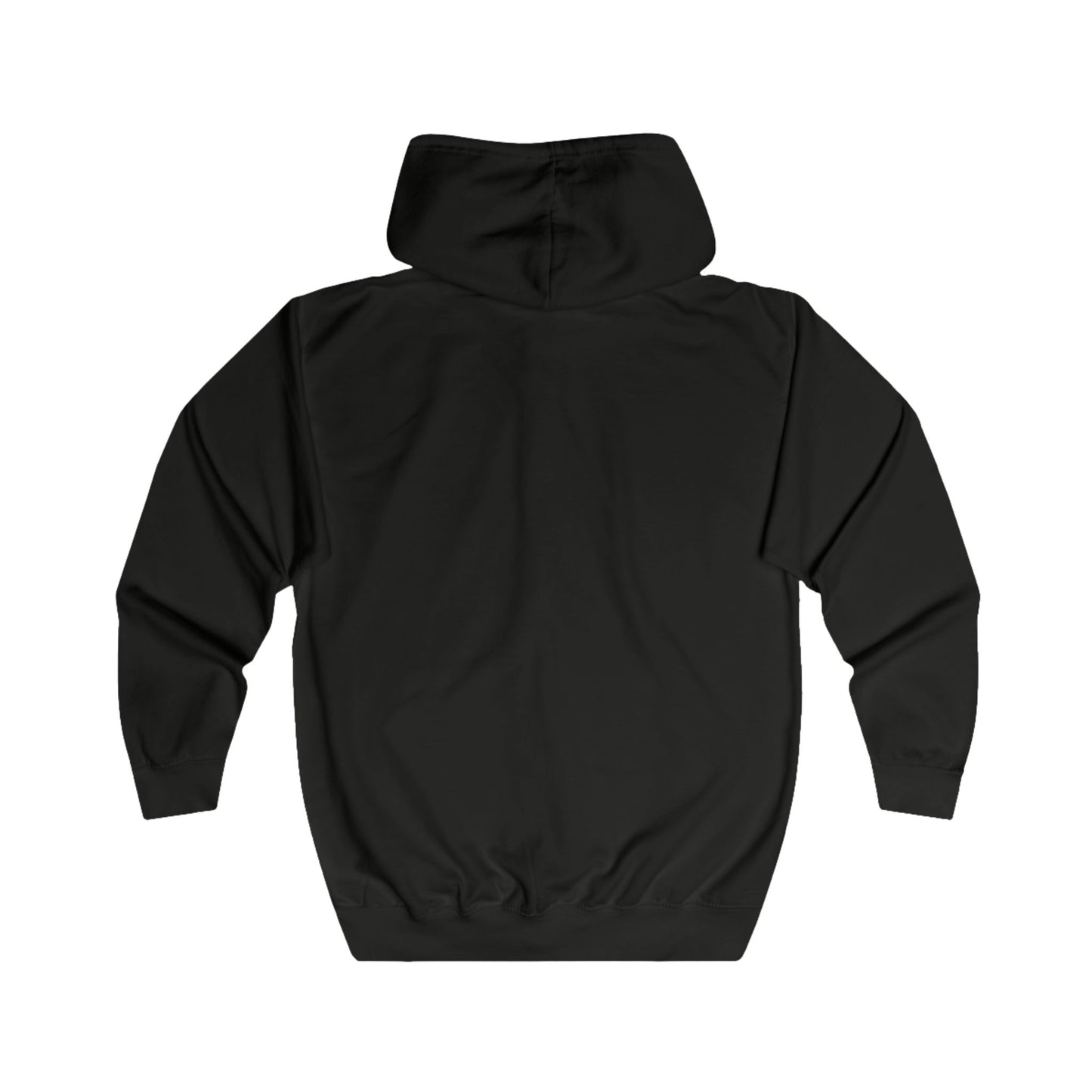Unisex Full Zip Hoodie - Motiv: Front, Lea, H 10 cm