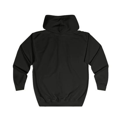 Unisex Full Zip Hoodie - Motiv: Front, Lea, H 10 cm