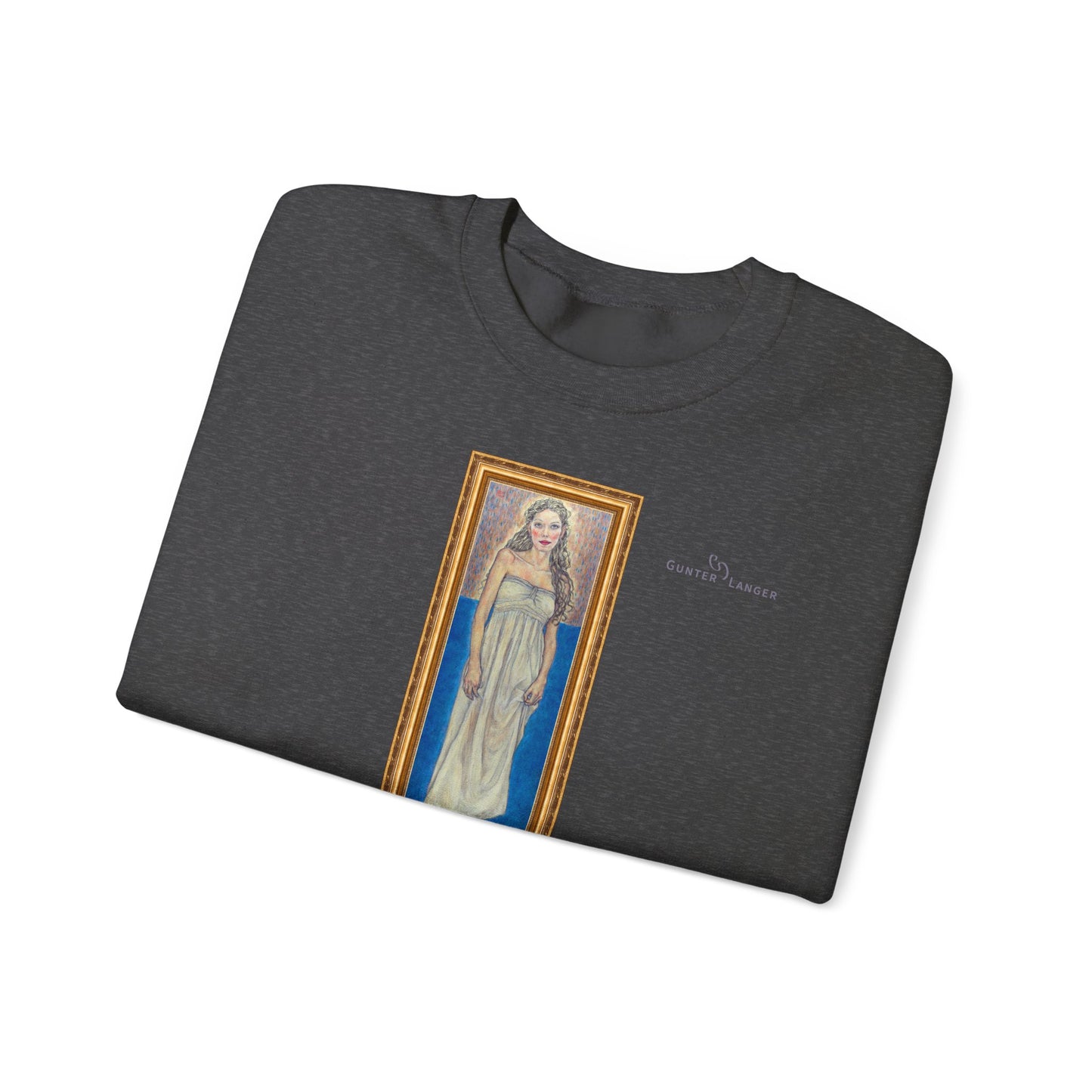 Unisex Heavy Blend™ Crewneck Sweatshirt - Motiv: Front Marie (gerahmt)