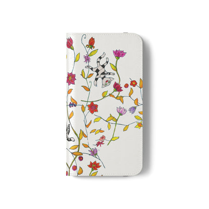 Flip Cases - Motiv: Drei Karierte Katzen auf weiß