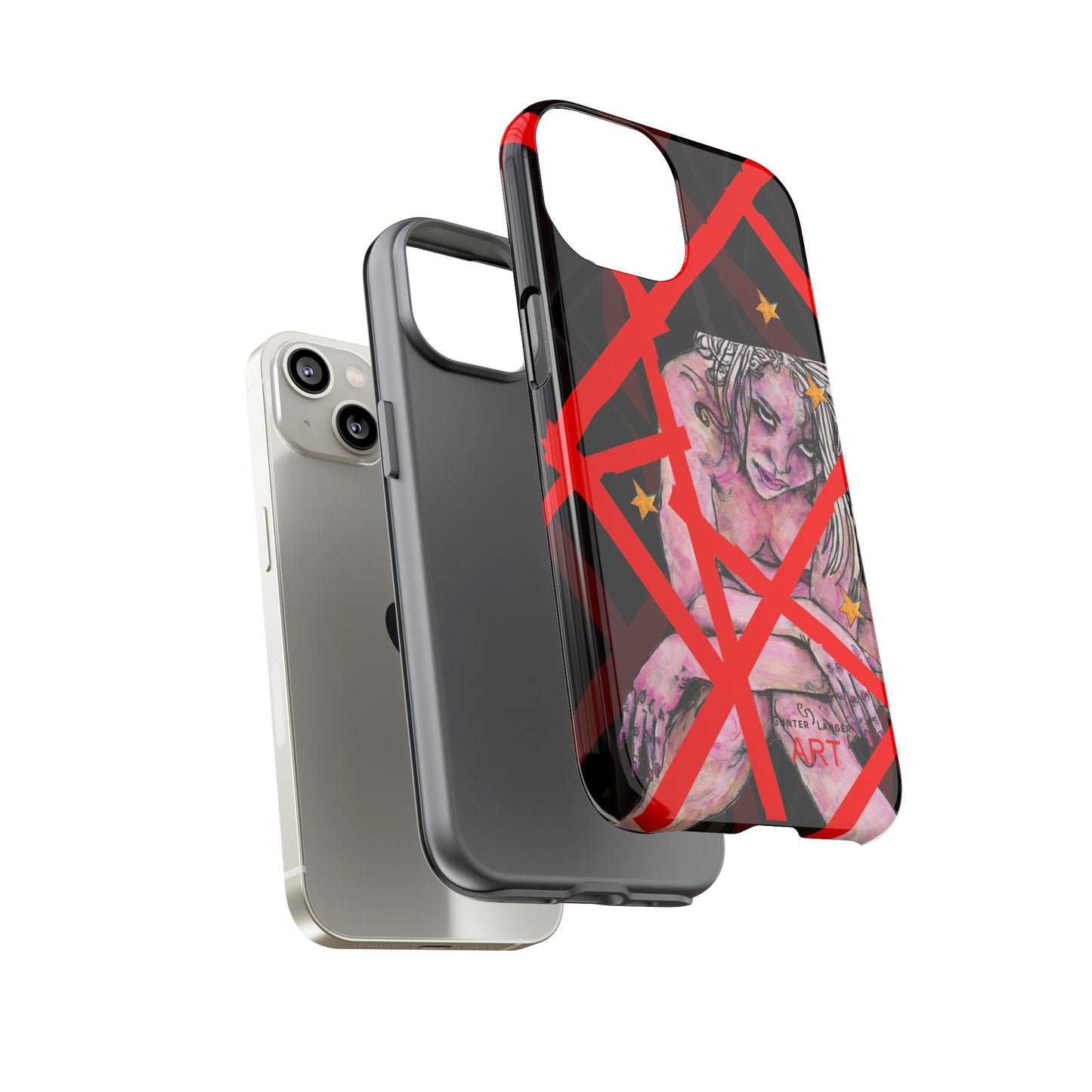 Tough Cases - iPhone - Motiv: Stella, Mikado