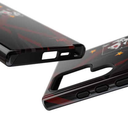 Tough Cases - Google Pixel - Samsung Galaxy - Motiv:  "Miau" klein H 8 cm, Sternenhimmel, Mikado3