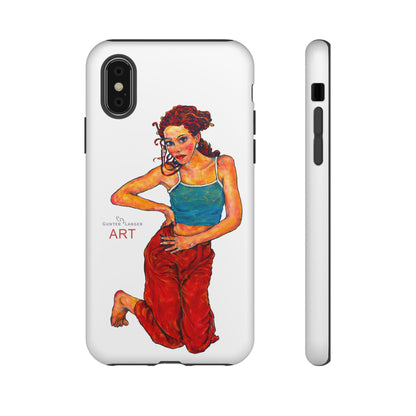 Tough Cases - iPhone - Motiv: Lea, Weiß