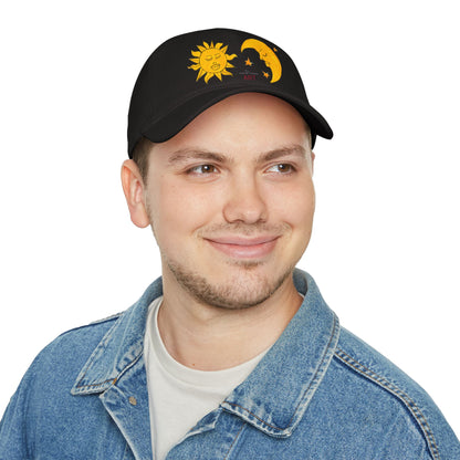 Low Profile Baseball Cap - Motiv: Sonne Mond und Sterne