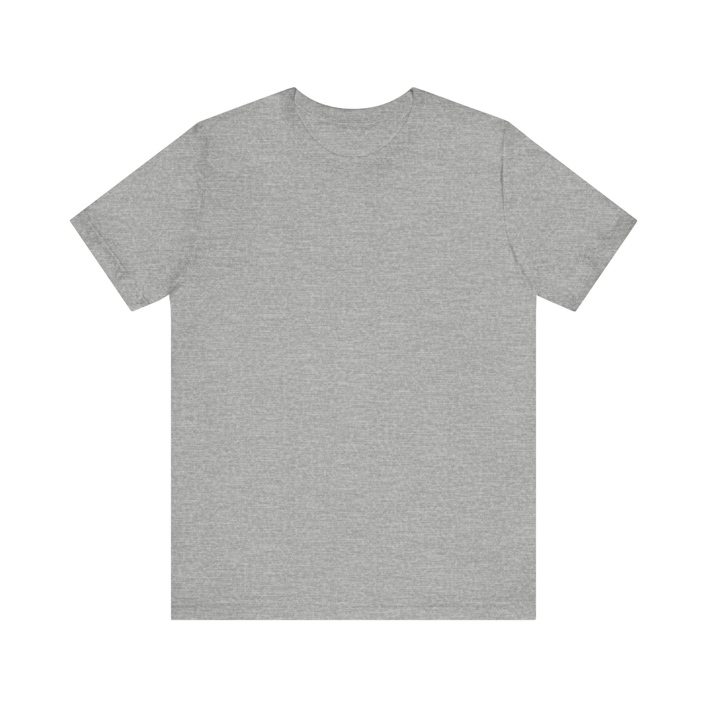Unisex Jersey Short Sleeve Tee - Motiv: Rückseite Giselle, Kasten, H 40 cm