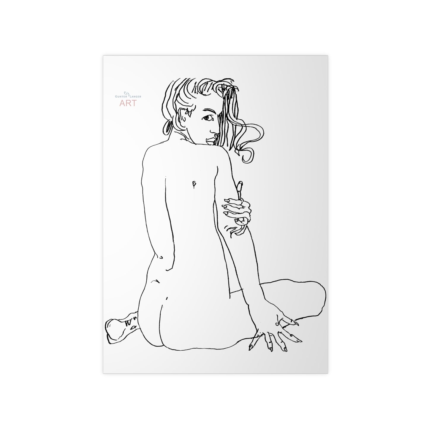 Photopaper Posters  - Motiv "Emilia", ca. A4 und A3 Format