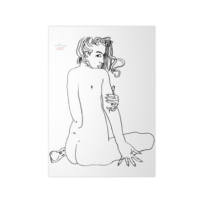 Photopaper Posters  - Motiv "Emilia", ca. A4 und A3 Format