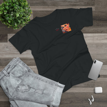 Single Jersey Women's T-shirt - Motiv: Lea, H 7 cm