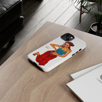 Tough Cases - iPhone - Motiv: Lea, Weiß