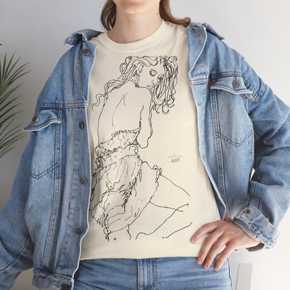 Unisex Heavy Cotton Tee - Motiv: Front Giselle