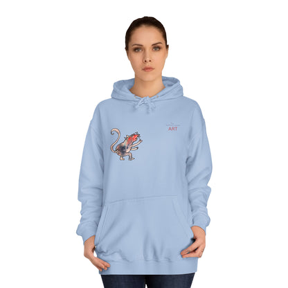 Unisex College Hoodie - Motiv: Ratte & Karambolage