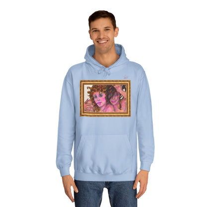 Unisex College Hoodie - Motiv: Front Sommer, H 23,5 cm