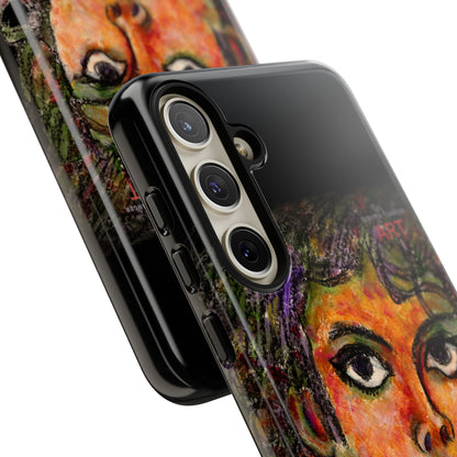 Tough Cases - Google Pixel - Samsung Galaxy - Motiv: MJ, Schwarz