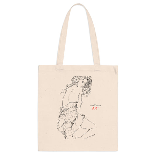 Tote Bag - Motiv: Giselle, einseitig bedruckt, H 30,5 cm