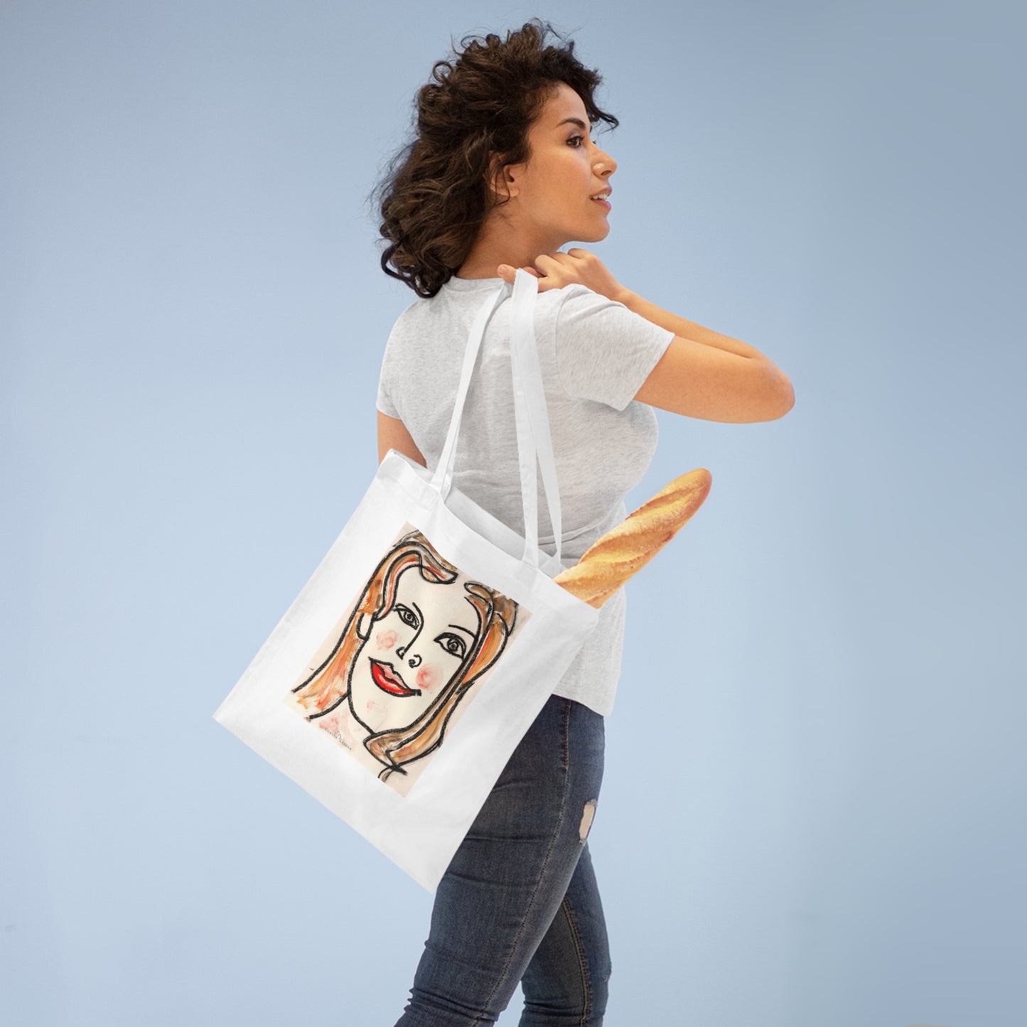 Tote Bag - Motiv: Hilda, einseitig bedruckt, H 30,5 cm