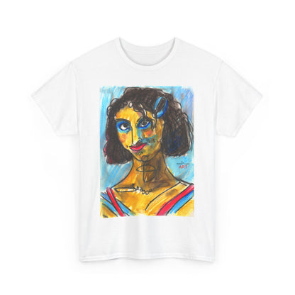 Unisex Heavy Cotton Tee - Motiv: Front Frechdax