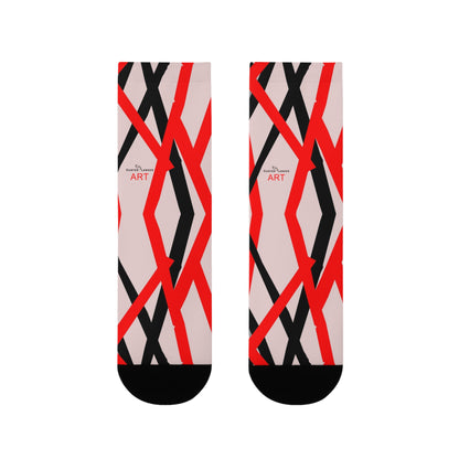 Sublimation Crew Socks (EU) - Motiv: Mikado 3, S, M, L