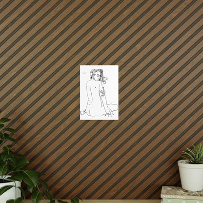 Photopaper Posters  - Motiv "Emilia", ca. A4 und A3 Format