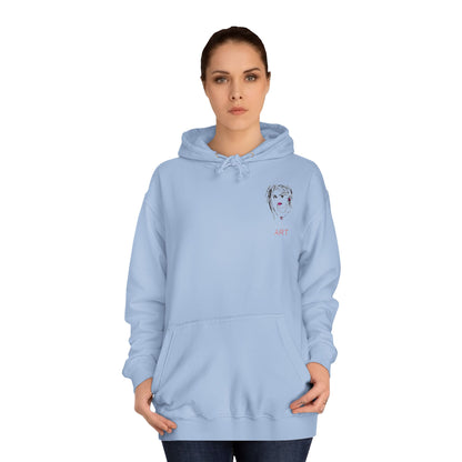 Unisex College Hoodie - Motiv: Raja (klein) & Raja