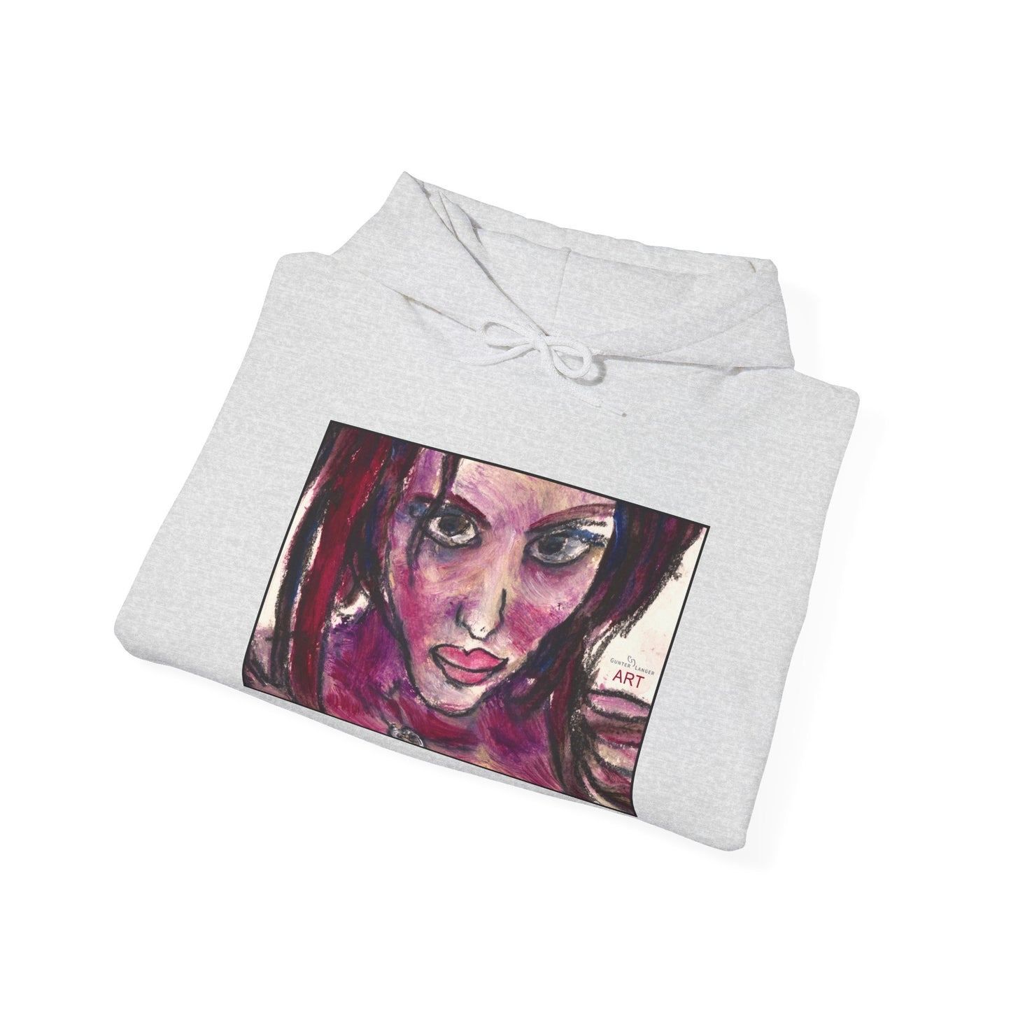 Unisex Heavy Blend™ Hooded Sweatshirt - Motiv Frontseite "Lola", H 19 cm