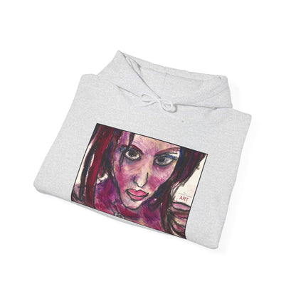 Unisex Heavy Blend™ Hooded Sweatshirt - Motiv Frontseite "Lola", H 19 cm