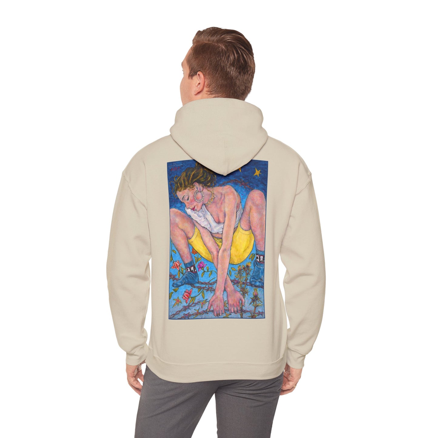 Unisex Heavy Blend™ Hooded Sweatshirt - Motiv: Rückseite "Alva", H43 cm