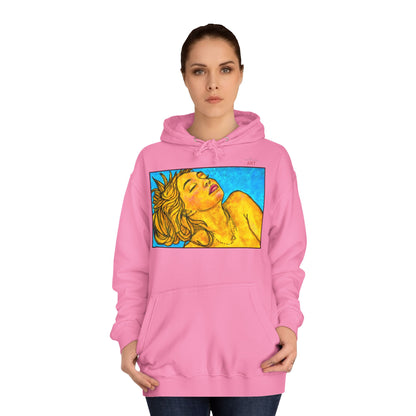 Unisex College Hoodie - Motiv: Front Fine, H 24,0 cm