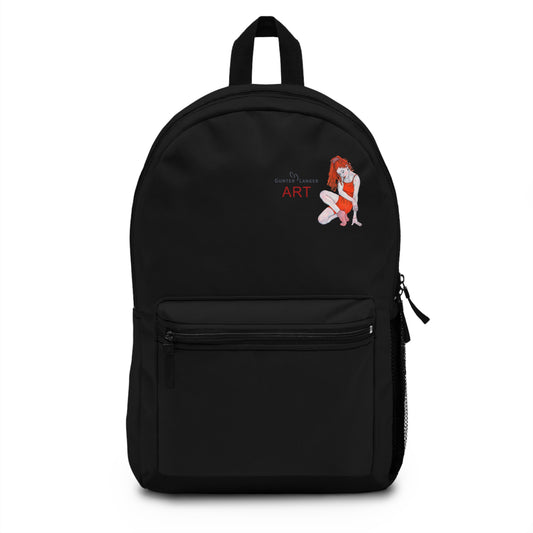 Backpack - Motiv: Ida, H 7 cm,  Schwarz