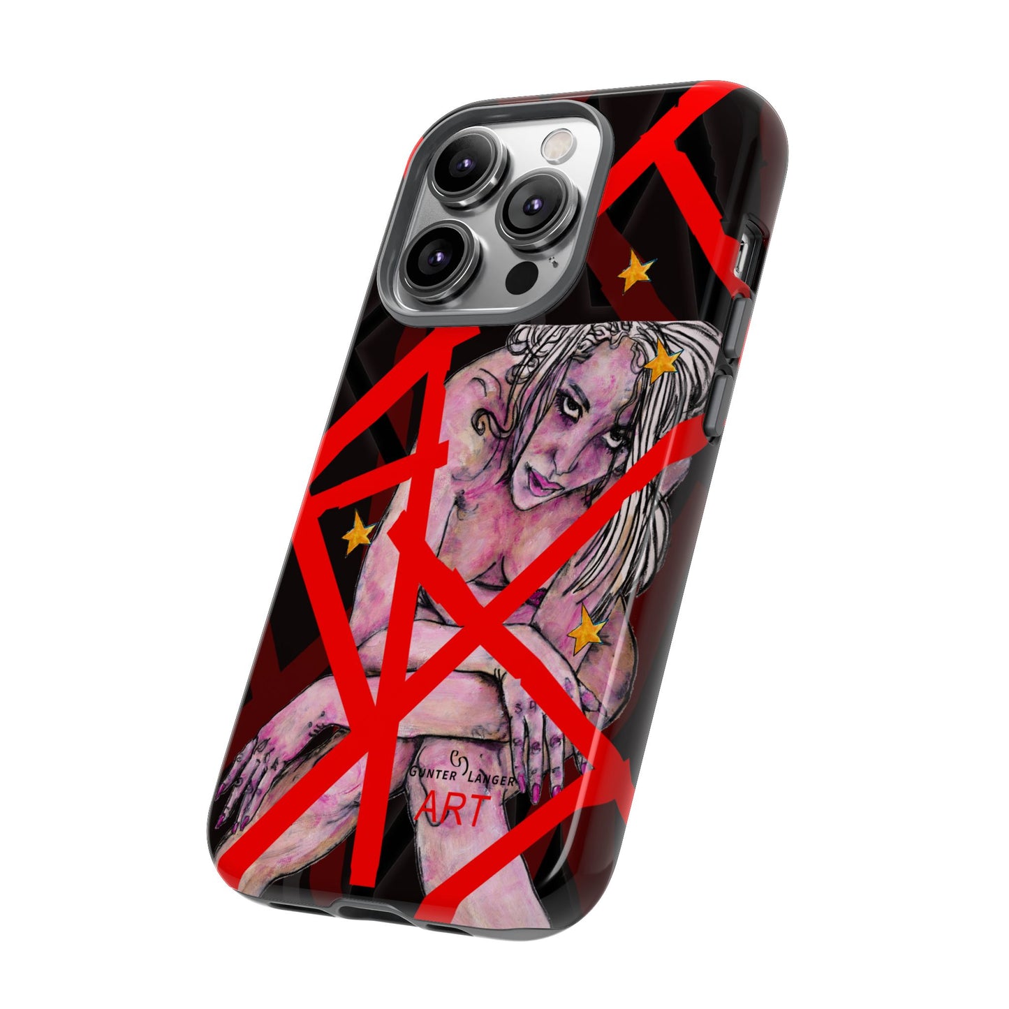 Tough Cases - iPhone - Motiv: Stella, Mikado