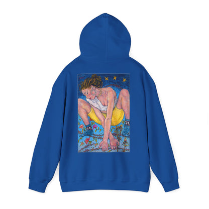 Unisex Heavy Blend™ Hooded Sweatshirt - Motiv: Rückseite "Alva", H43 cm