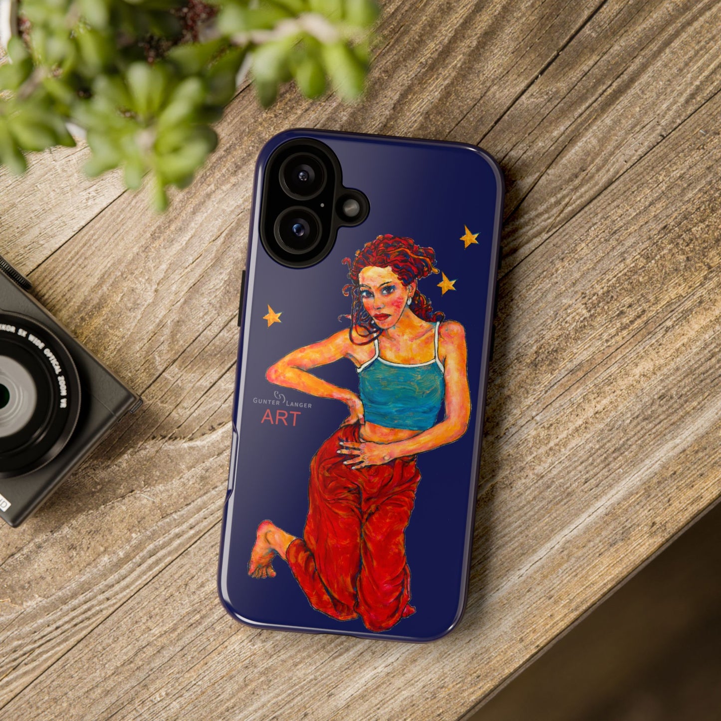 Tough Cases - iPhone - Motiv: Lea, Sternenhimmel