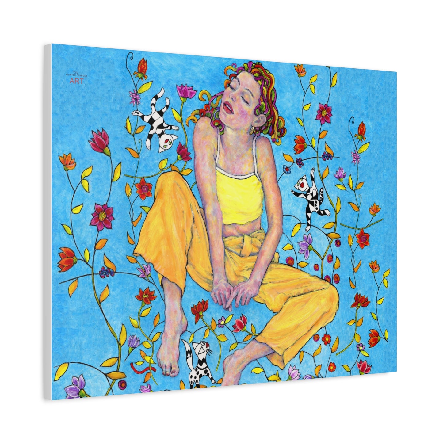 Matte Canvas, Stretched, 1.25" - Motiv: Carolin