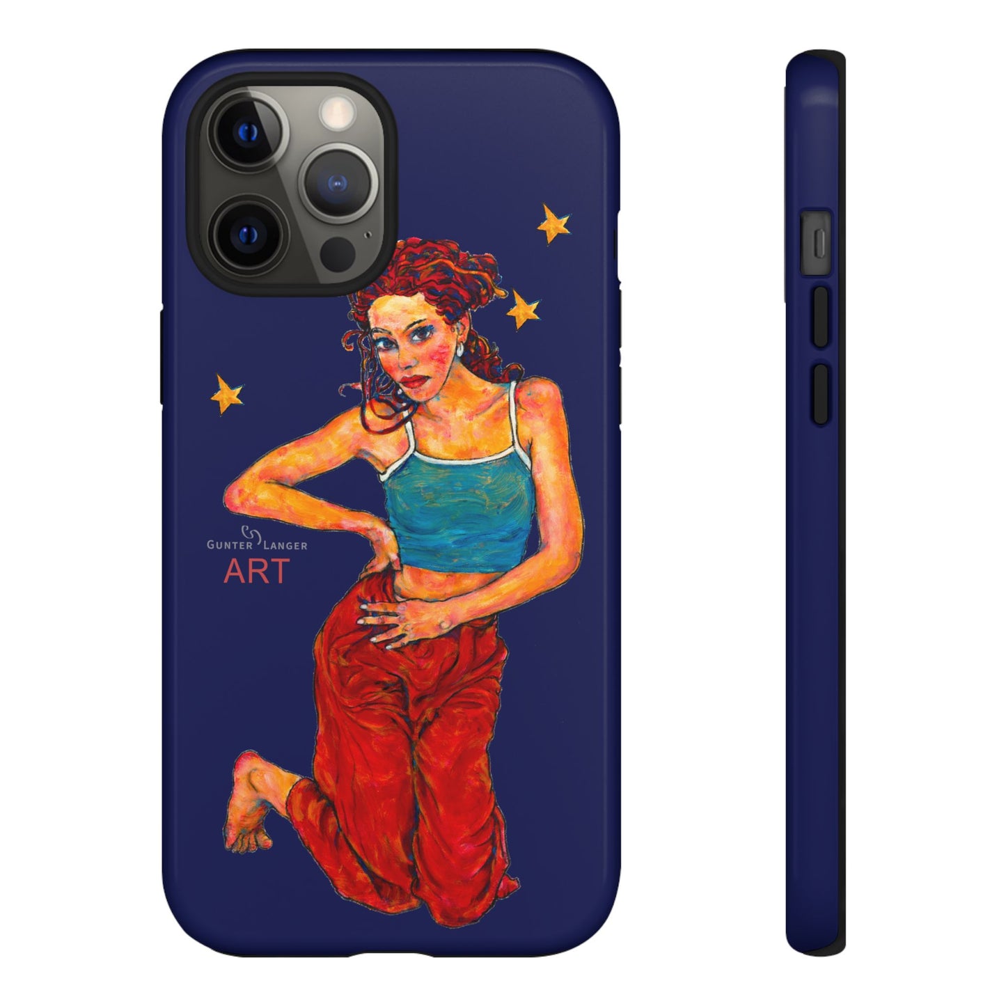 Tough Cases - iPhone - Motiv: Lea, Sternenhimmel