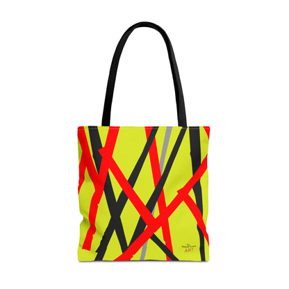 Tote Bag (AOP) - Motiv: Mikado, Hellgrün