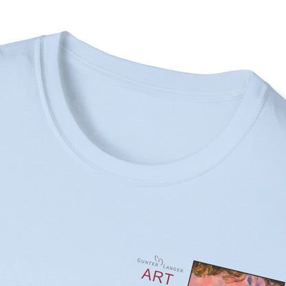 Unisex Softstyle T-Shirt - Motiv: Front Alva,  H 8 cm