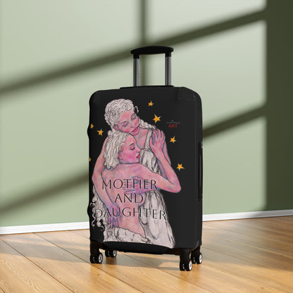 Luggage Cover - Mutter und Tochter - Motiv: Zuflucht, Sterne