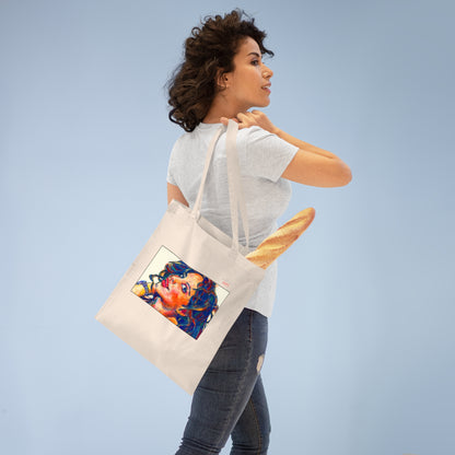Tote Bag - Motiv: Marlen, einseitig bedruckt, H 18 cm