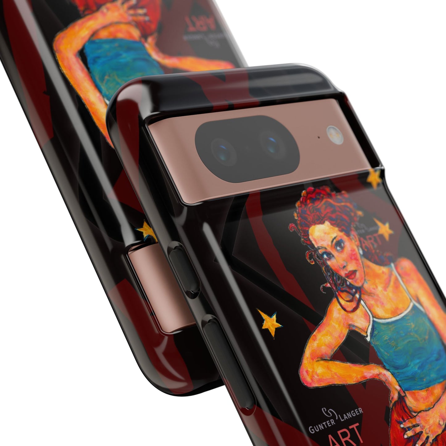 Tough Cases - Google Pixel - Samsung Galaxy - Motiv: Lea, Sternenhimmel, Mikado3