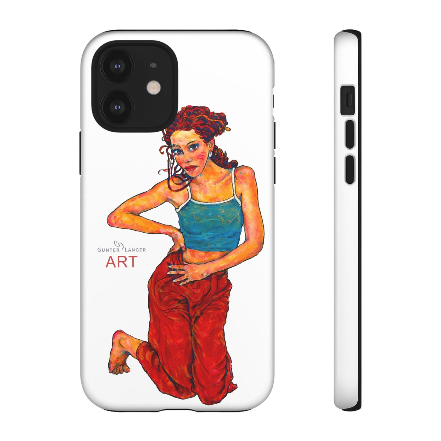 Tough Cases - iPhone - Motiv: Lea, Weiß