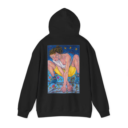 Unisex Heavy Blend™ Hooded Sweatshirt - Motiv: Rückseite "Alva", H43 cm