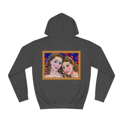 Unisex College Hoodie - Motiv: Auge & Freundinnen
