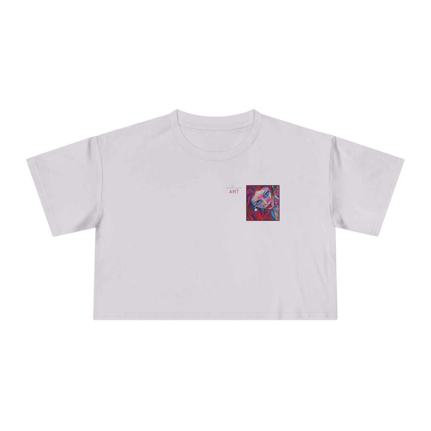 Women's Crop Tee  - Motiv: Valea, H 8 cm