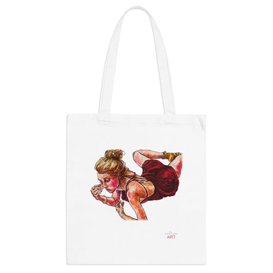 Tote Bag - Motiv: Marla, einseitig bedruckt, H 19,5 cm
