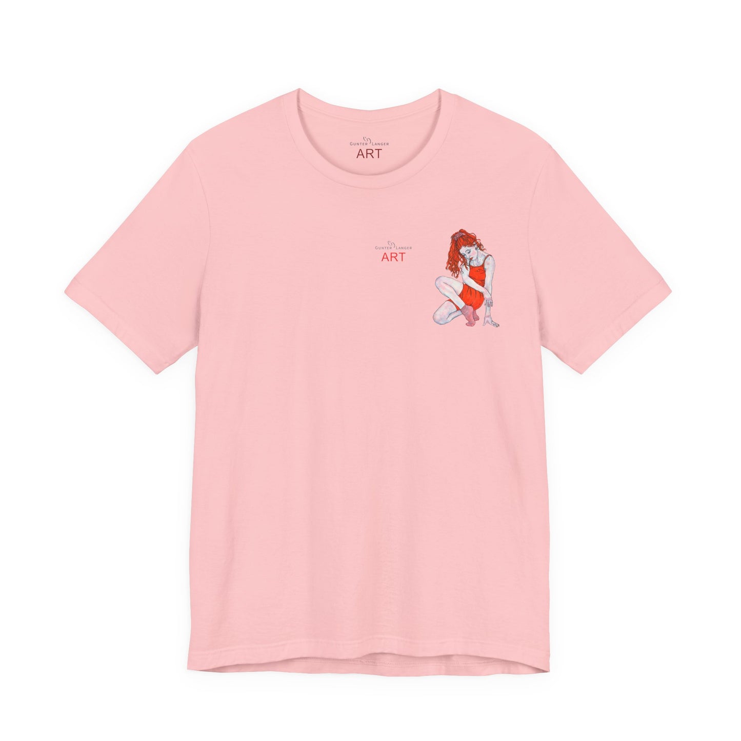 Unisex Jersey Short Sleeve Tee - Motiv: Front Julia, H12,5 cm