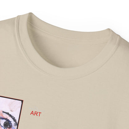 Unisex Ultra Cotton Tee - Motiv: Front Annette (Ausschnitt) & Rückseite Annette