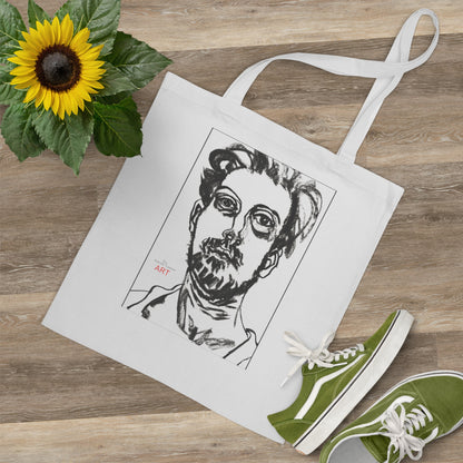 Tote Bag - Motiv: Marius, einseitig bedruckt, H 30,5 cm