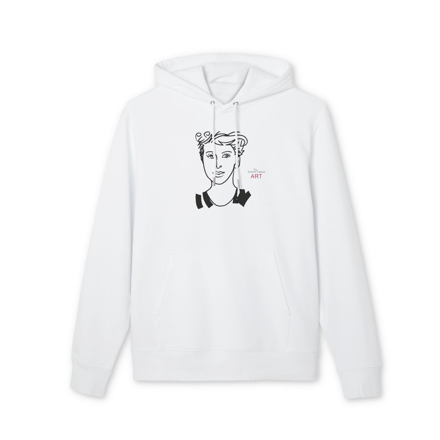 Unisex Cruiser 2.0 Hoodie weiß - Motiv: Lars Neck-L