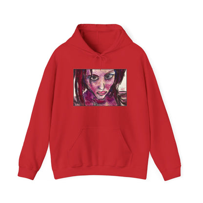 Unisex Heavy Blend™ Hooded Sweatshirt - Motiv Frontseite "Lola", H 19 cm