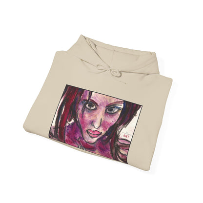 Unisex Heavy Blend™ Hooded Sweatshirt - Motiv Frontseite "Lola", H 19 cm