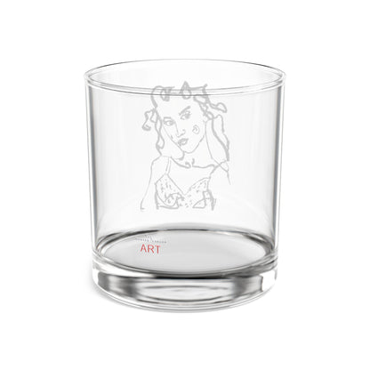 Rocks Glass, 10oz - Motiv: Jana